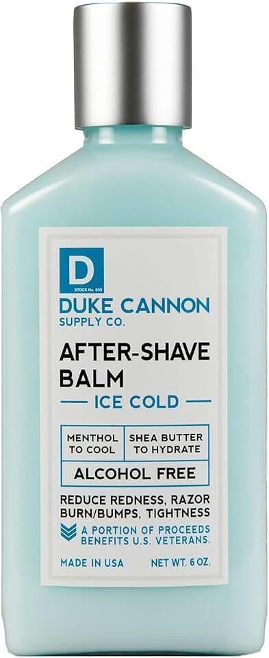 Duke Cannon Cooling After-Shave Balm, 178 ml