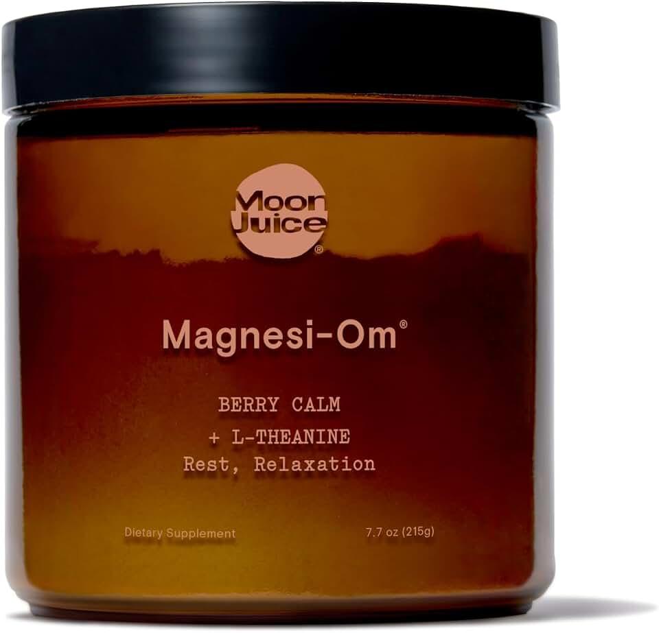 Moon Juice Tarro de bayas Magnesi-om - Big Mag 7.7 oz (55 porciones)
