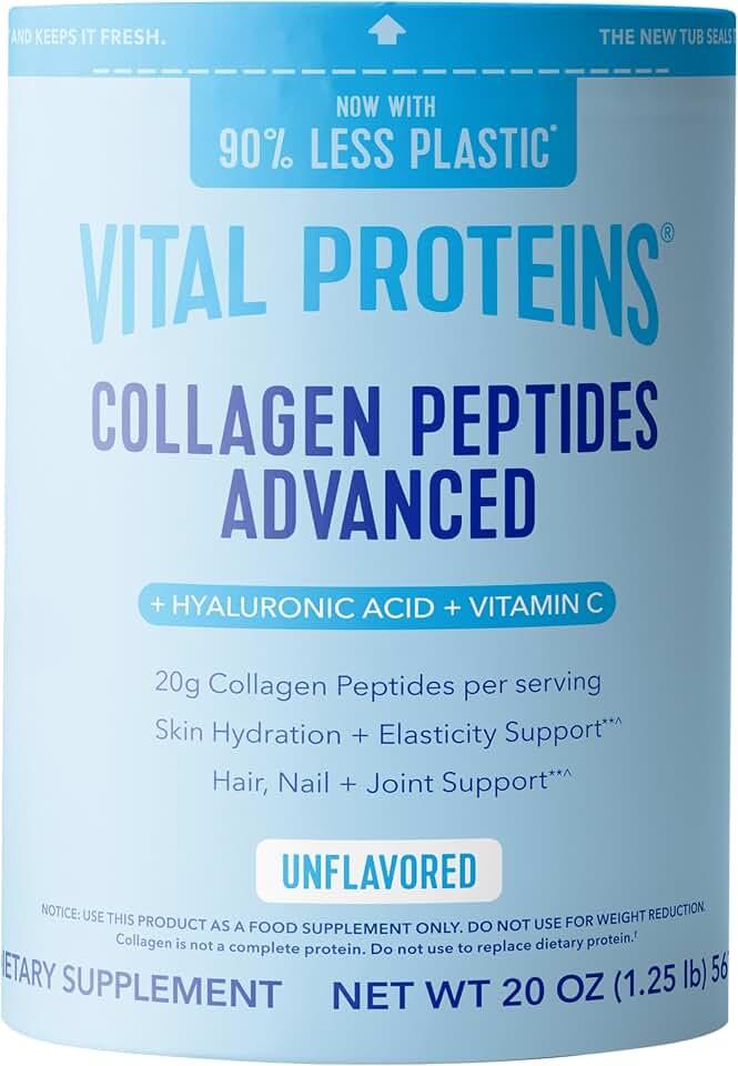 Vital Proteins Pasture-Raised, Grass-Fed Collagen Peptides (20 oz) by Vital Proteins