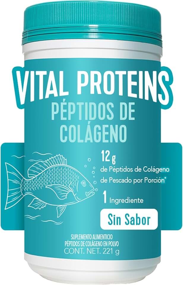 Vital Proteins Péptidos de Colágeno Marino Sin Sabor 221g
